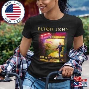 Elton John Farewel Tour T-Shirt Shirt World Unisex